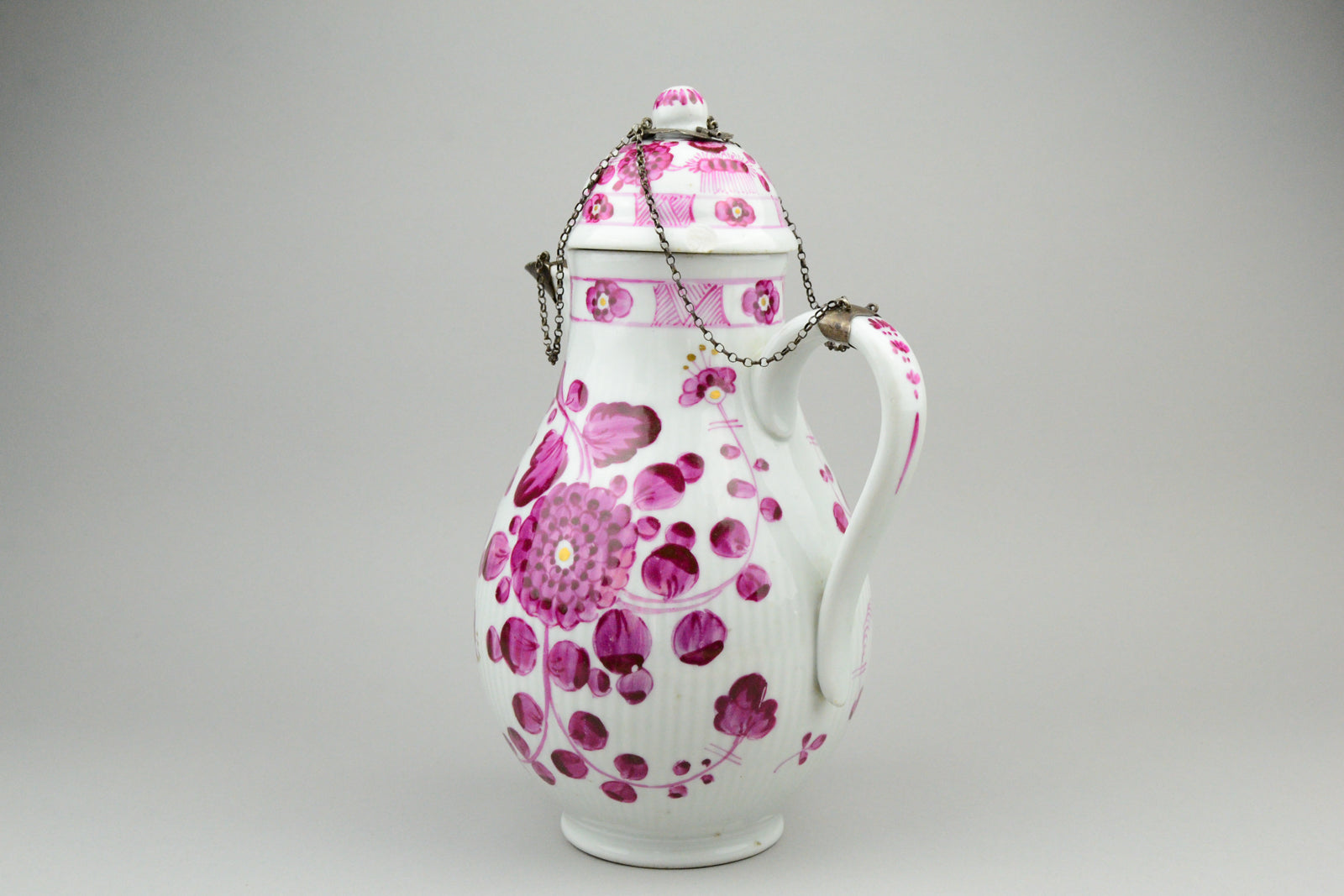 18th Century Royal Tettau Porcelain Tea/Coffee Pot