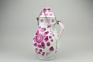 18th Century Royal Tettau Porcelain Tea/Coffee Pot
