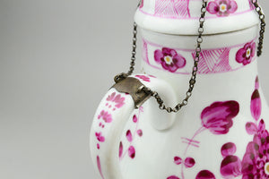 18th Century Royal Tettau Porcelain Tea/Coffee Pot