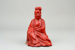 Meiji Period Cinnabar Lacquered Guanyin