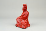 Meiji Period Cinnabar Lacquered Guanyin