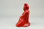 Meiji Period Cinnabar Lacquered Guanyin