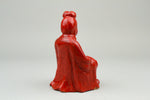 Meiji Period Cinnabar Lacquered Guanyin