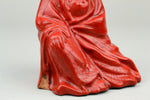 Meiji Period Cinnabar Lacquered Guanyin