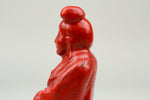 Meiji Period Cinnabar Lacquered Guanyin