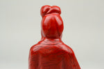 Meiji Period Cinnabar Lacquered Guanyin