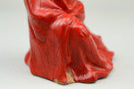 Meiji Period Cinnabar Lacquered Guanyin