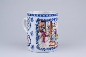 18th C. Export Mandarin Mug