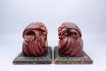 Meiji Lacquered Minogame Bookends