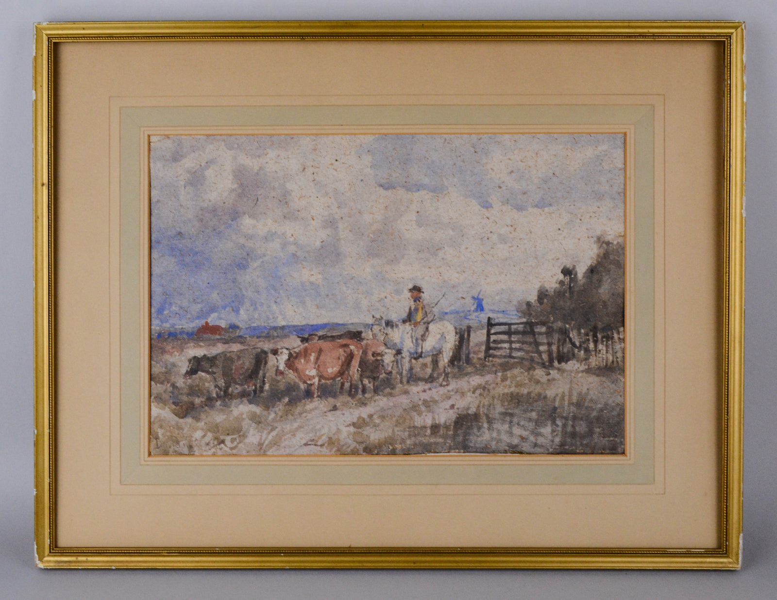 Watercolour sketches by David Cox Senior
