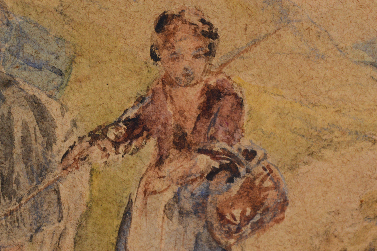 Watercolour sketches by David Cox Senior