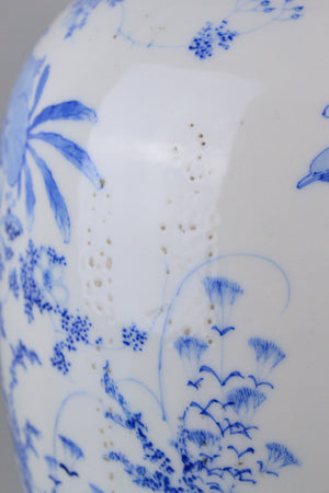 19th Century Japanese Sometsuke Vase