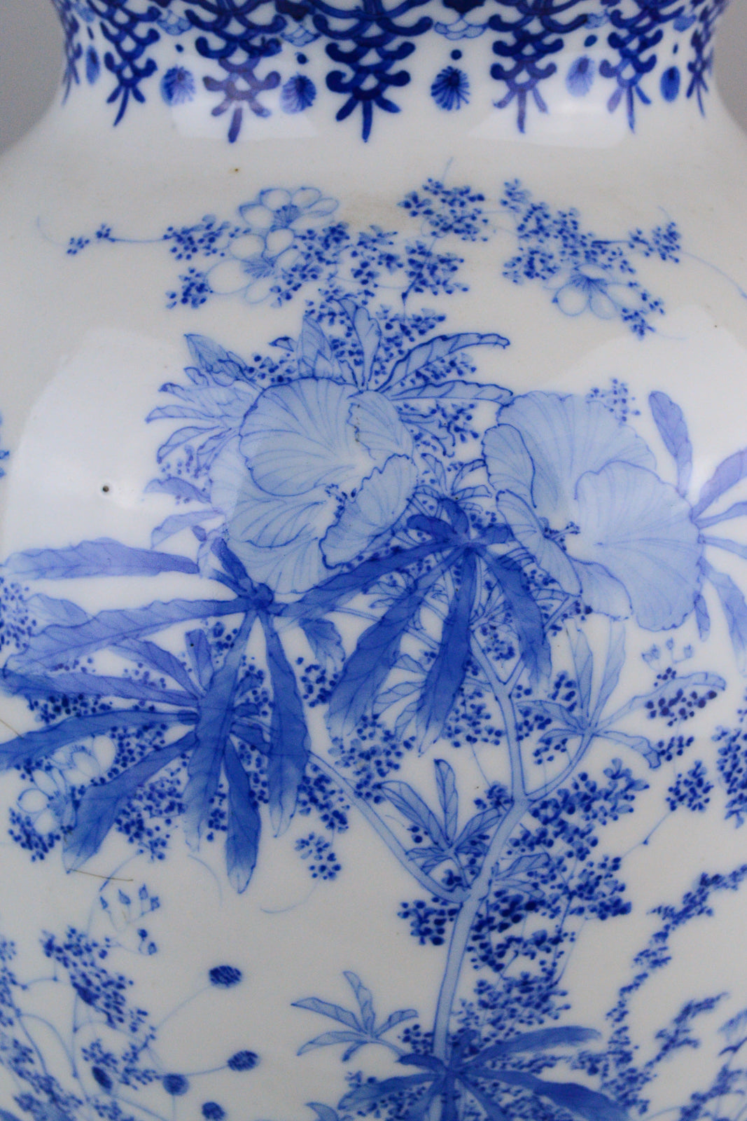 19th Century Japanese Sometsuke Vase