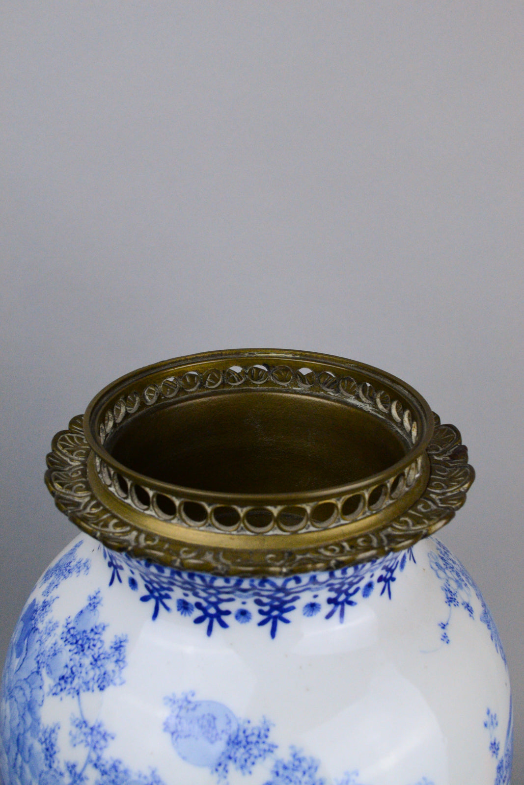19th Century Japanese Sometsuke Vase