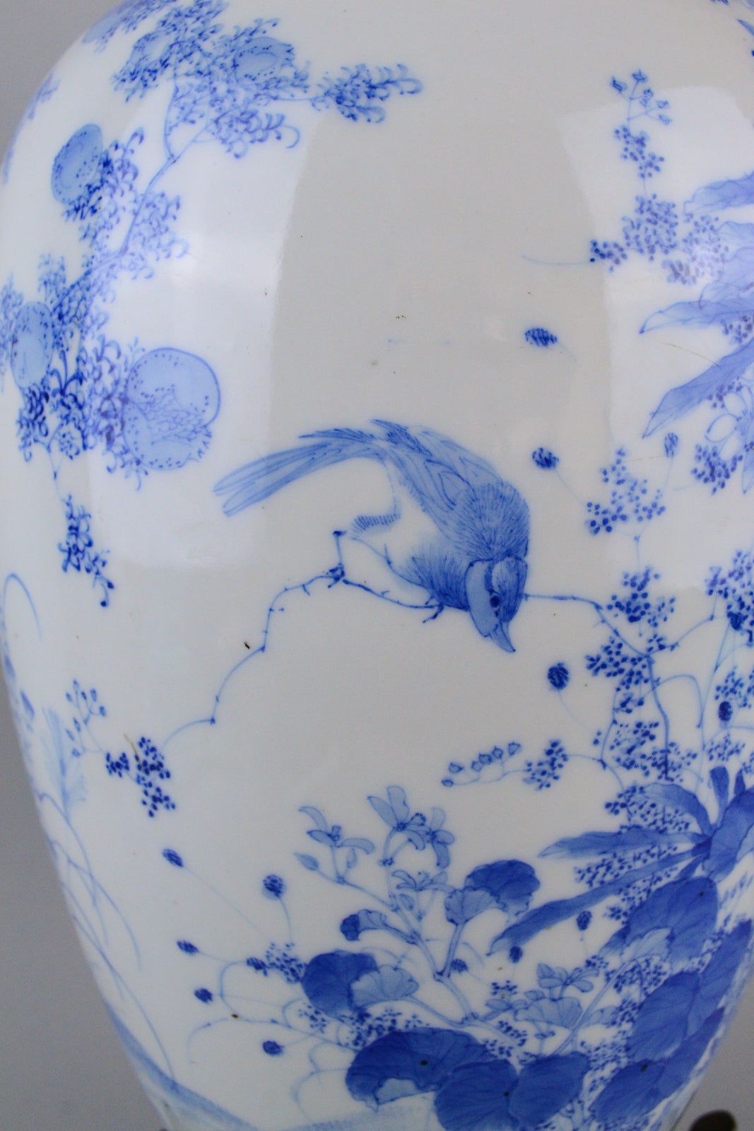 19th Century Japanese Sometsuke Vase