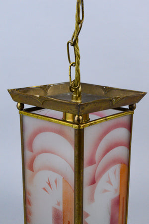 Art Deco Hanging Lamp