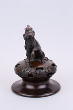 Chinese Bronze Censer Lid
