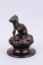Chinese Bronze Censer Lid
