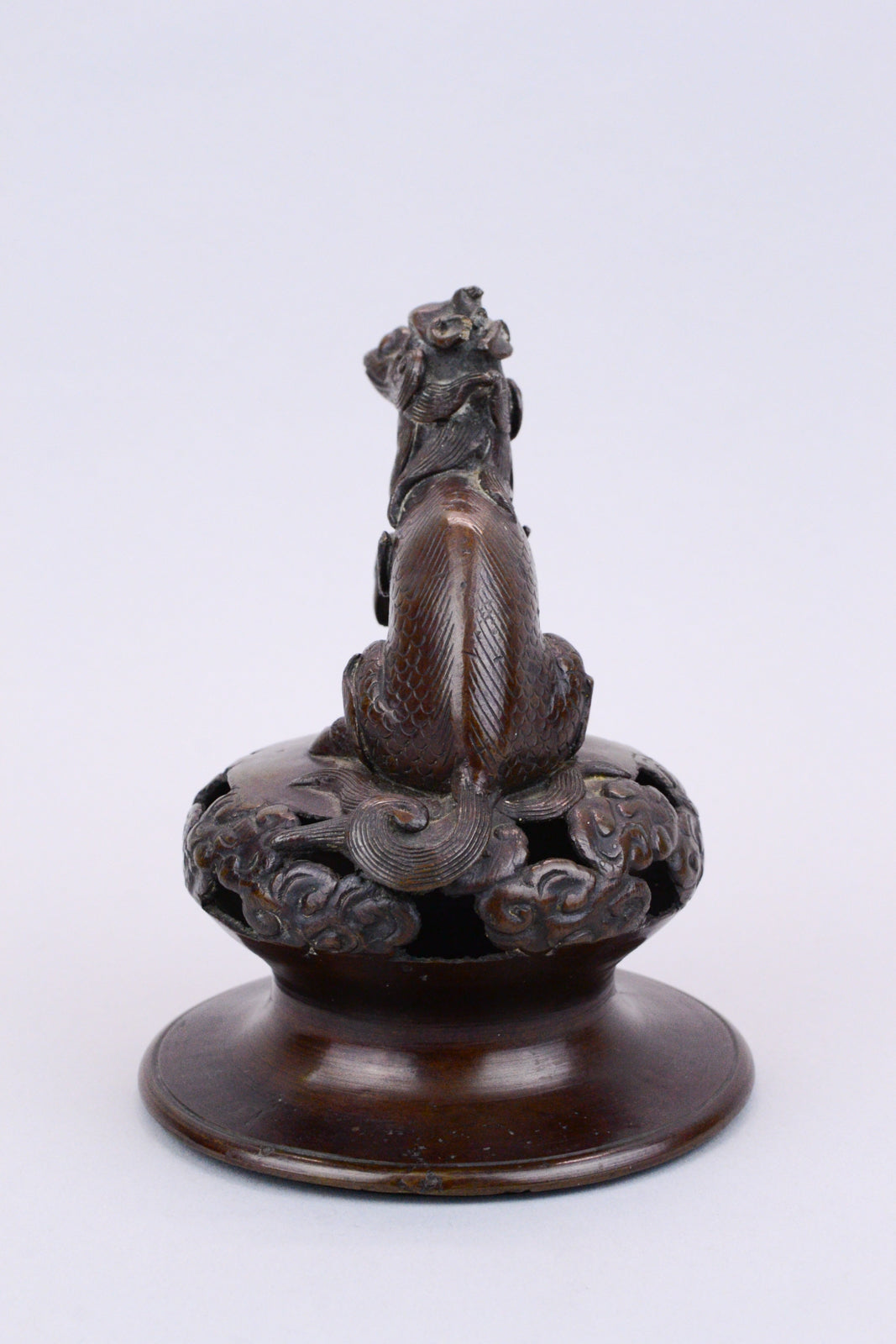 Chinese Bronze Censer Lid