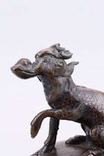Chinese Bronze Censer Lid