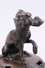 Chinese Bronze Censer Lid