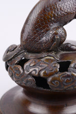 Chinese Bronze Censer Lid