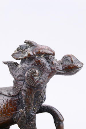 Chinese Bronze Censer Lid
