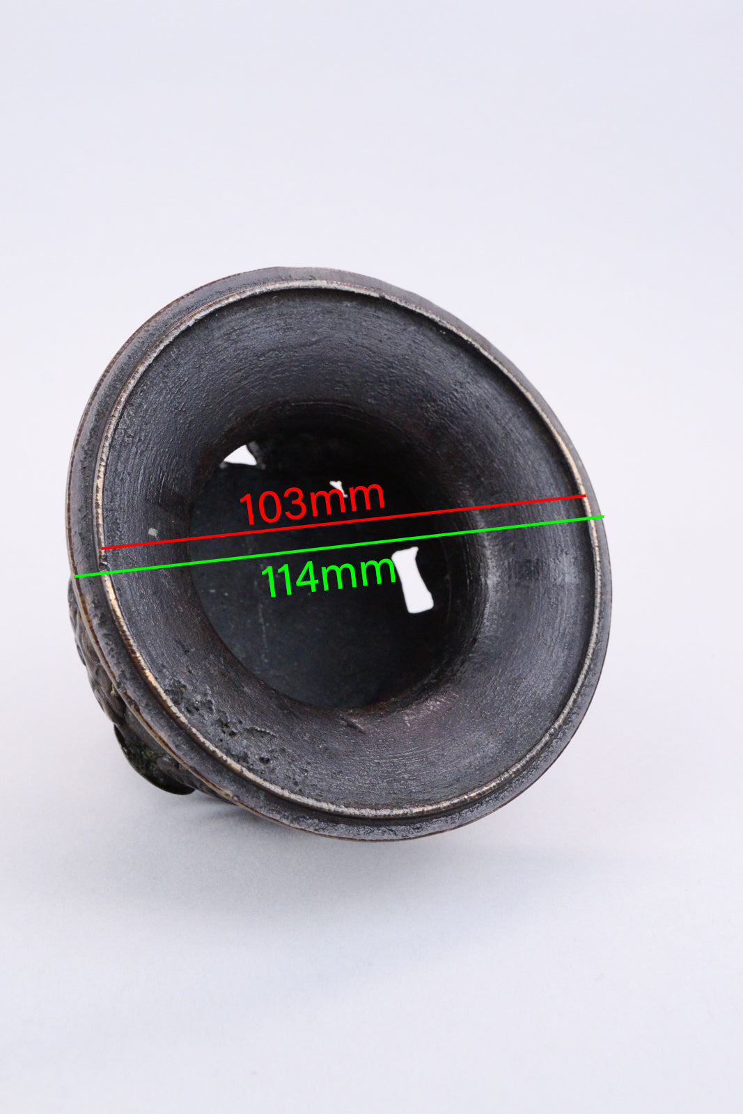 Chinese Bronze Censer Lid