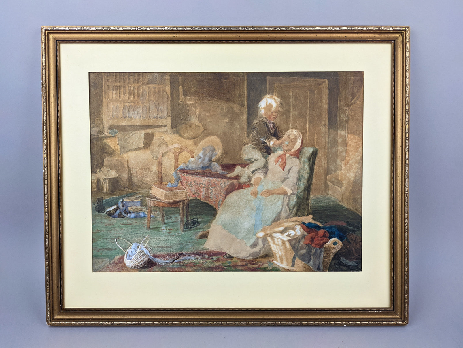 Watercolour by Frederic Barnard (1846-1896)