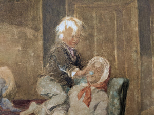 Watercolour by Frederic Barnard (1846-1896)