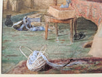 Watercolour by Frederic Barnard (1846-1896)